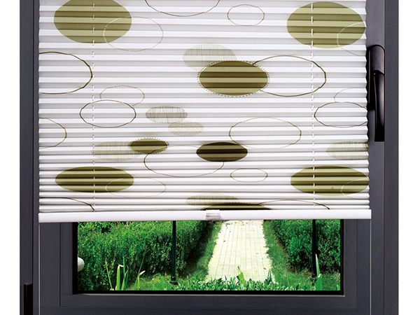 EASY-FIX PLEATED BLIND-PRINTING FABRIC